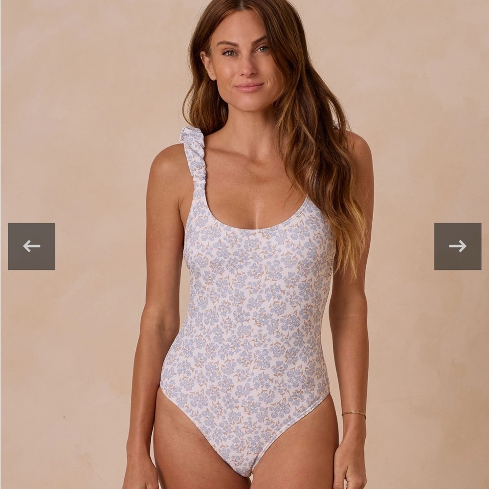 Floral One-Piece Swimsuit